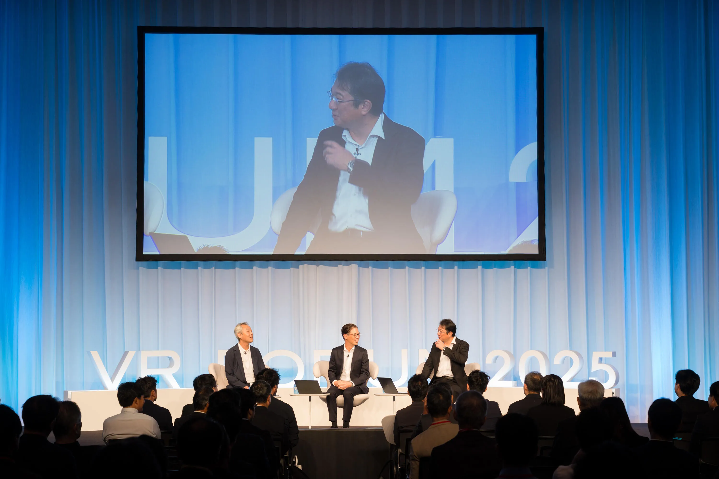 株式会社TVer 代表取締役社長 大場 洋士 氏 株式会社radiko 代表取締役社長 池田 卓生 氏 株式会社ビデオリサーチ ビジネスデザインユニット プラットフォームアライアンス統括 松尾 剛