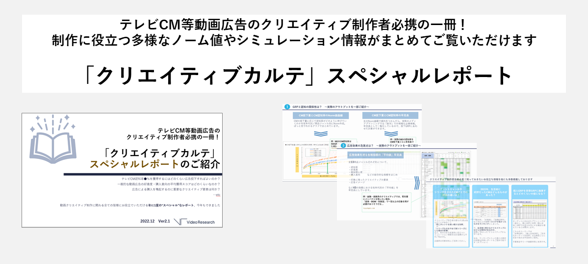 「クリエイティブカルテスペシャルレポート」