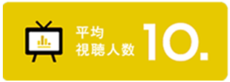 ビデオリサーチ平均視聴人数